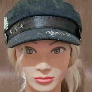 Hard Rock Cafe Black Cap with Star Details